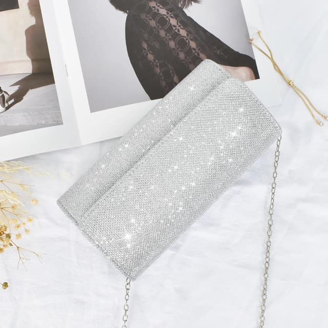 Thumbnail 4 de Weenwill Silberne Clutch 20 cm