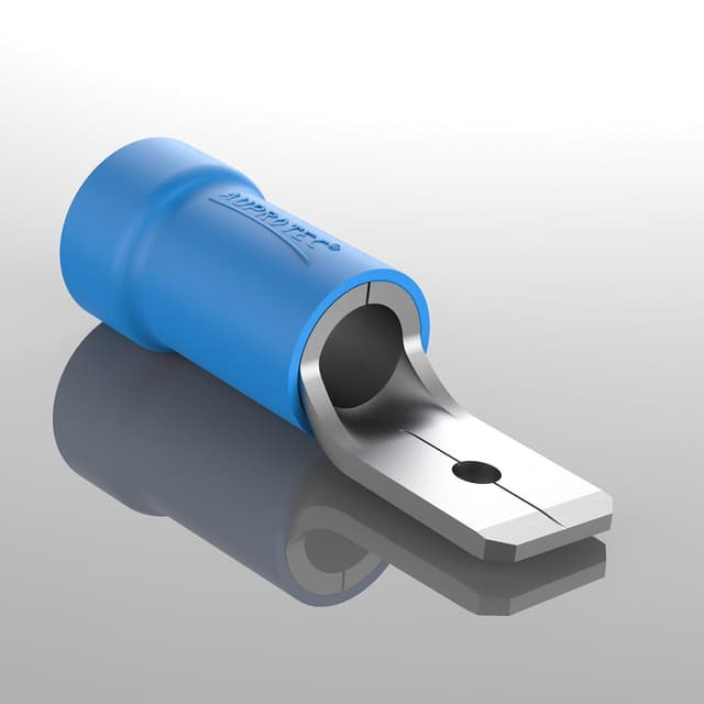 Detalle de AUPROTEC 100x Connettore Maschio blu 1,5–2,5 mm², 4,8 mm per capicorda preisolate in PVC