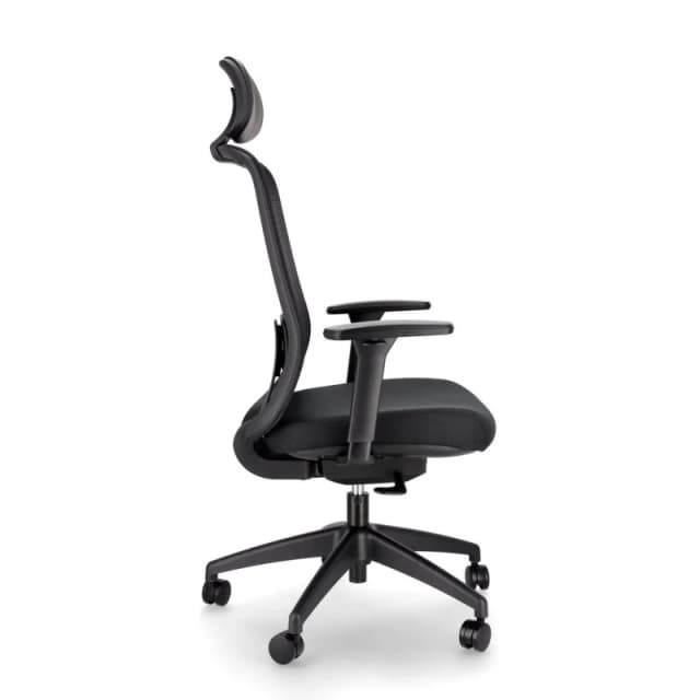 Detalle 2 de Spacio Ardena Silla ergonómica 1 cabezal Negra