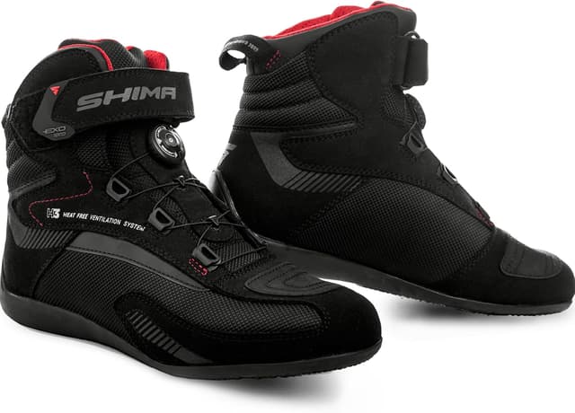 Detalle de SHIMA EXO Motorradschuhe Herren 46 Schwarz