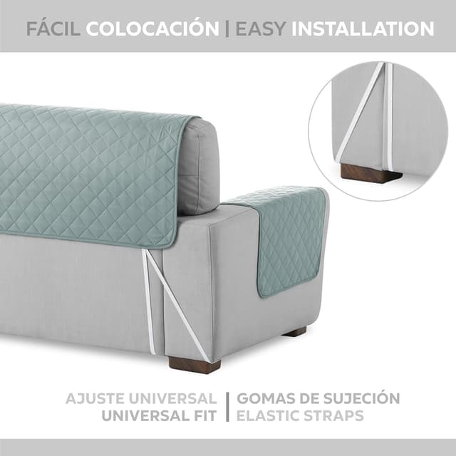 Detalle 2 de Textilhome Malu Copridivano 3 Posti 160cm