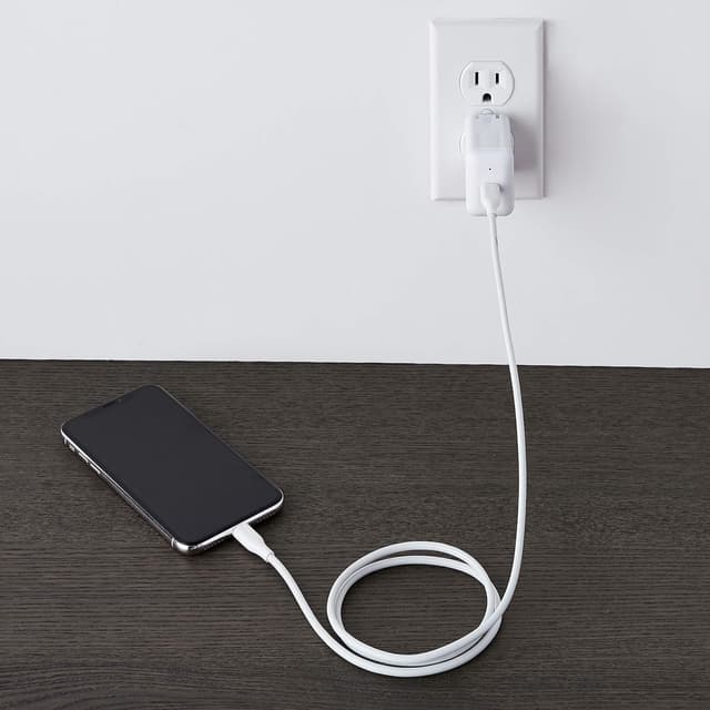 Thumbnail 4 de Amazon Basics Cable USB-C a Lightning, MFi, 0.9 m, Blanco ⚡