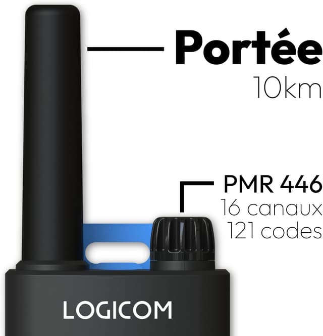 Thumbnail 3 de Logicom Essential Talkie-Walkie PMR446 10 km