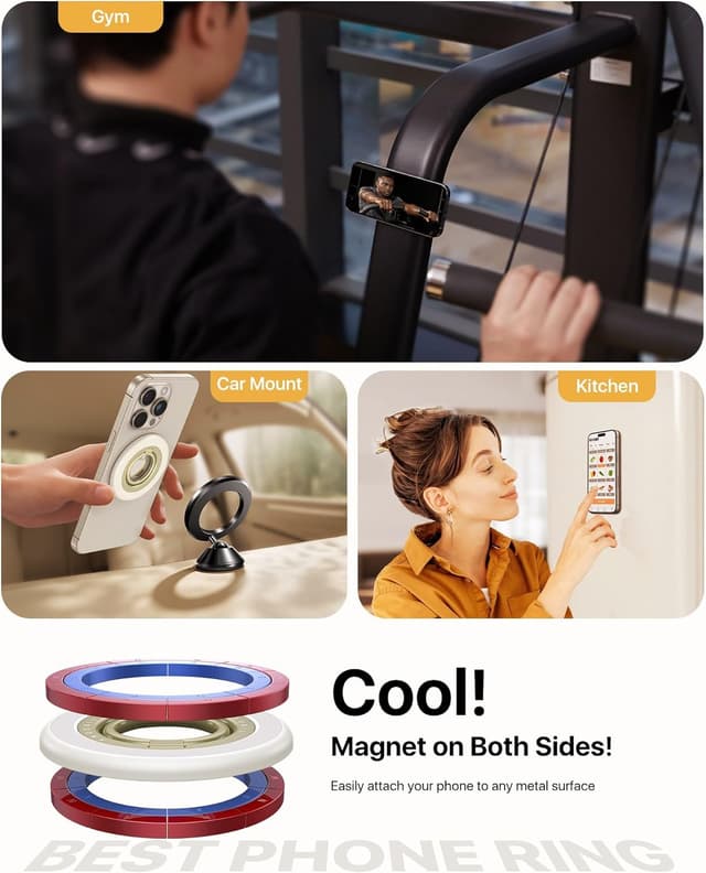 Detalle 2 de andobil 2025 Magnetic Phone Grip 360° Rotatable