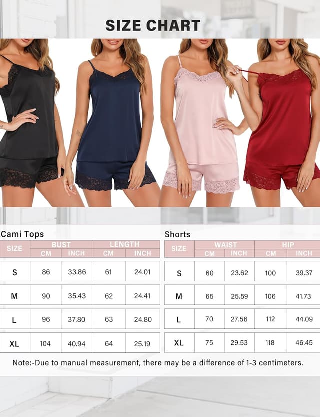 Thumbnail 6 de Heersan Pyjama court satin pour femme