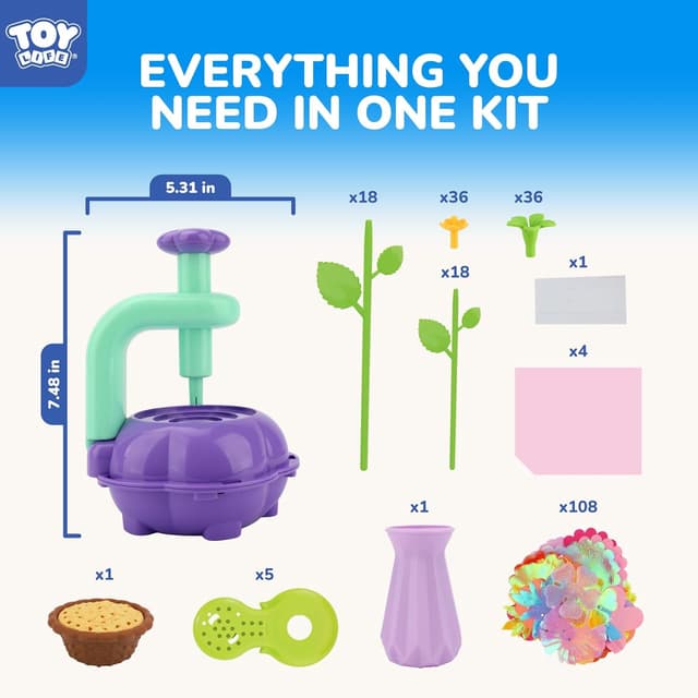 Thumbnail 2 de TOY Life DIY Flower Bouquet Kit 4+ 🎨