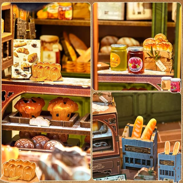 Thumbnail 5 de CUTEBEE Book Nook Kit Miniatura con LED