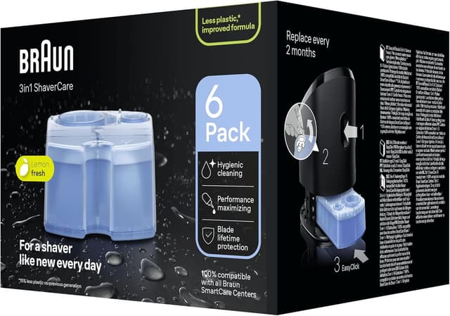Thumbnail 6 de Braun ShaverCare CCR6 cartucce 6 pezzi 🍋