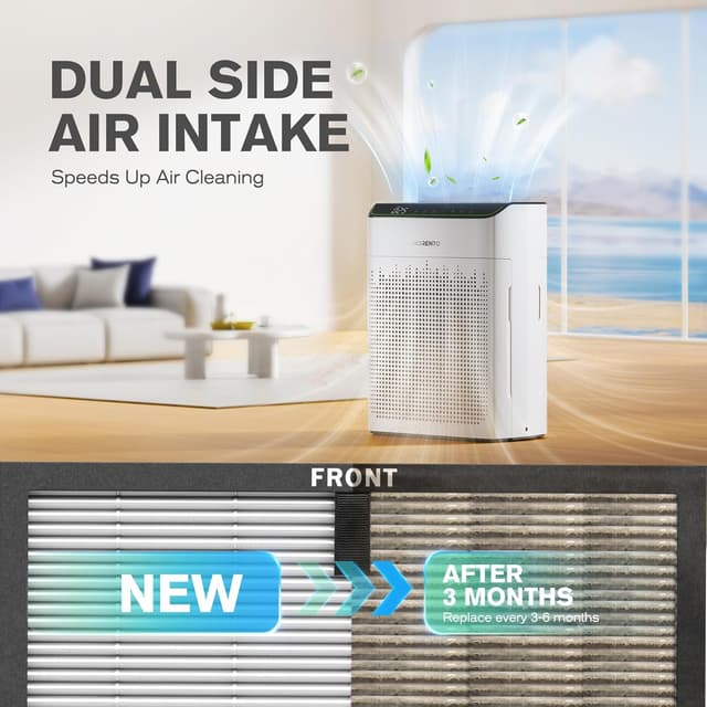 Thumbnail 2 de MORENTO MR5866 Ersatzfilter 2er Pack 2200 Std