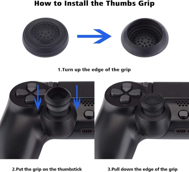 Detalle 2 de PlayVital Guardian Edition silicone case for PS4