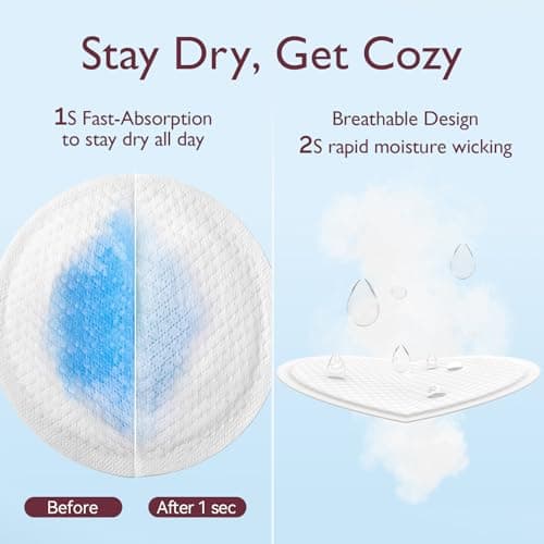 Thumbnail 4 de Momcozy Ultra-Thin Nursing Pads 120 count