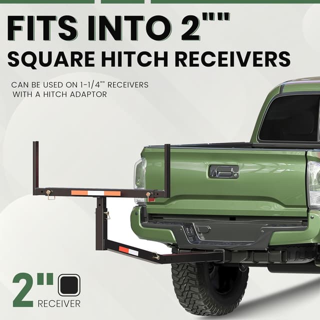 Thumbnail 1 de ECOTRIC 750lbs Truck Bed Extender Rack