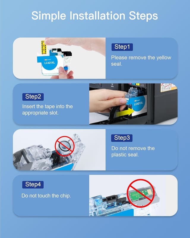 Detalle 1 de GPC IMAGE LC421XL, 8 cartucce Brother