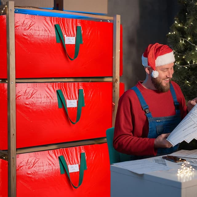 Thumbnail 1 de KRYSTY Christmas Tree Storage Bag fits 7.5 ft tree ⏳