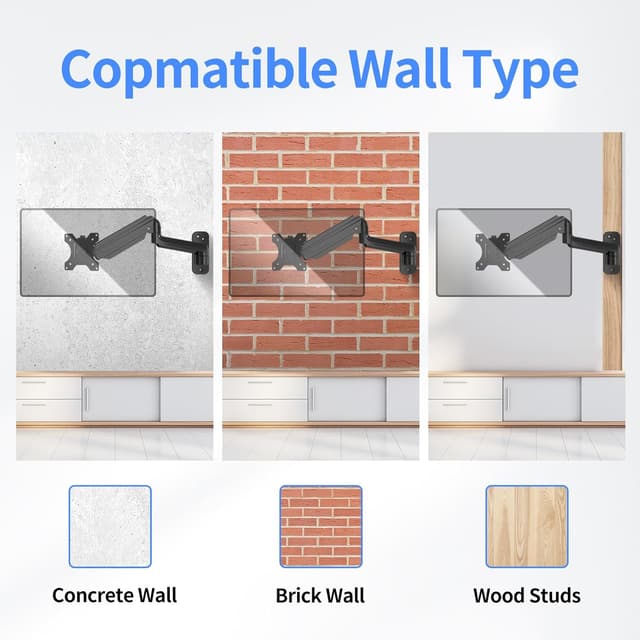 Detalle 2 de Suptek WM01A supporto da parete 17-32