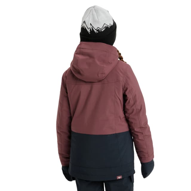 Detalle 2 de Roxy Dawnrae Parka para niños (8-16): chaqueta de nieve técnica impermeable y cálida