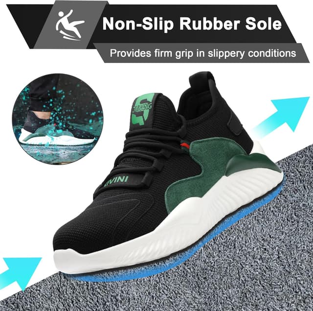 Detalle 2 de TOLHE Scarpe antinfortunistiche S3 leggere con punta in acciaio (36–46 EU)