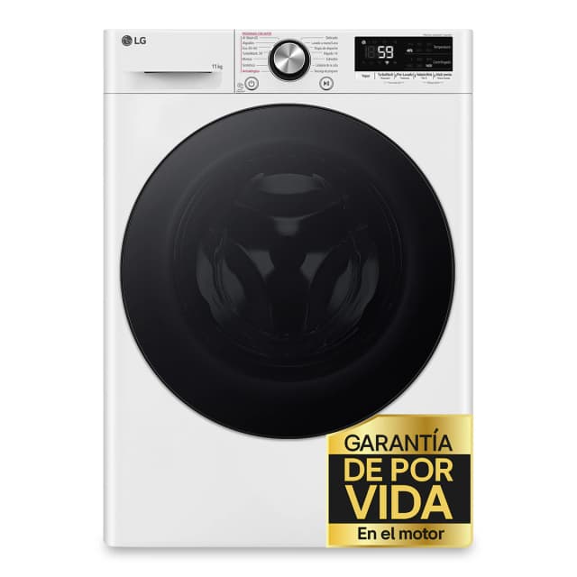 Detalle de LG F4WR7010AGW lavadora 10 kg 1400 rpm