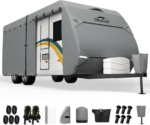 Detalle de DikaSun RV Cover 7-Layer for 18โ20 ft RV ๐