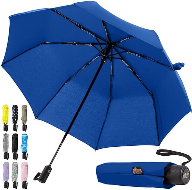Imagen de Gorilla Grip Windproof Compact Umbrella 42in en OfertitasTOP