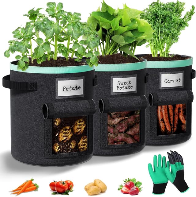 Detalle de Paerduo Kartoffel Pflanzsack 50 Liter