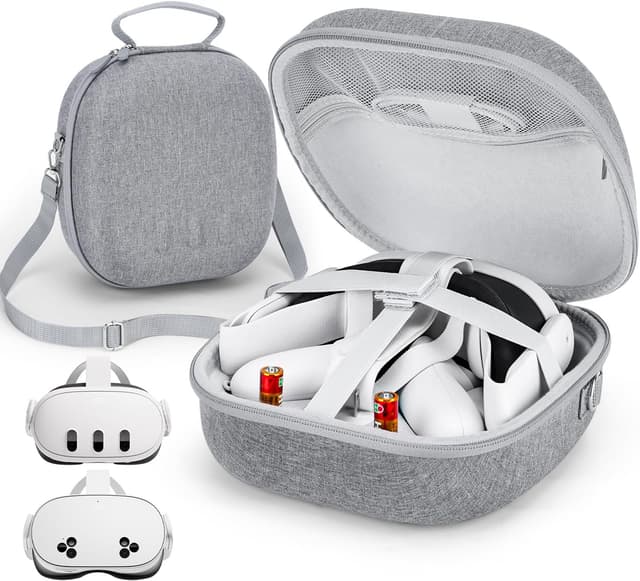 Thumbnail 6 de Siwket hard carrying case for Meta Quest 3S / Quest 3 with Elite Strap support