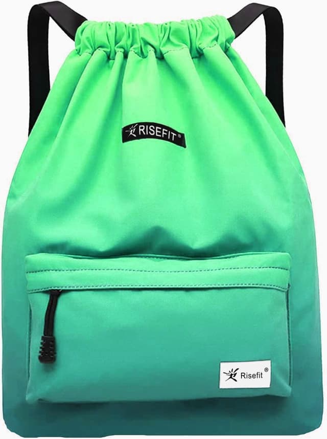 Detalle de Risefit Waterproof Swimming Bags Drawstring Gym Bags (PE) for Adults & Kids