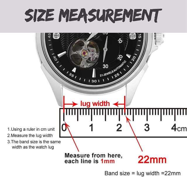 Thumbnail 5 de BISONSTRAP bracelet montre cuir texturé 18–22mm