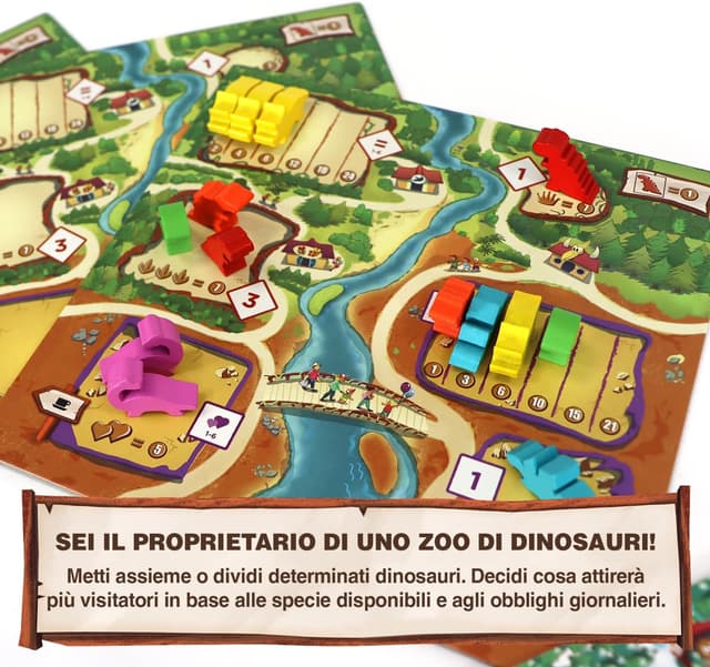 Detalle 1 de Ghenos Games GHE124 Dinosaures Draftosaurus