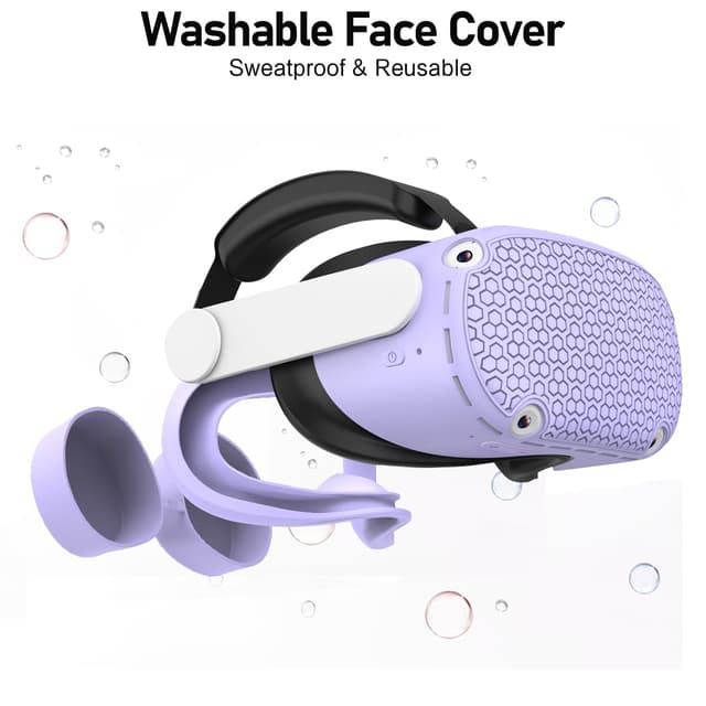 Thumbnail 6 de Oculus Quest 2 Face Cushion Cover 5pcs