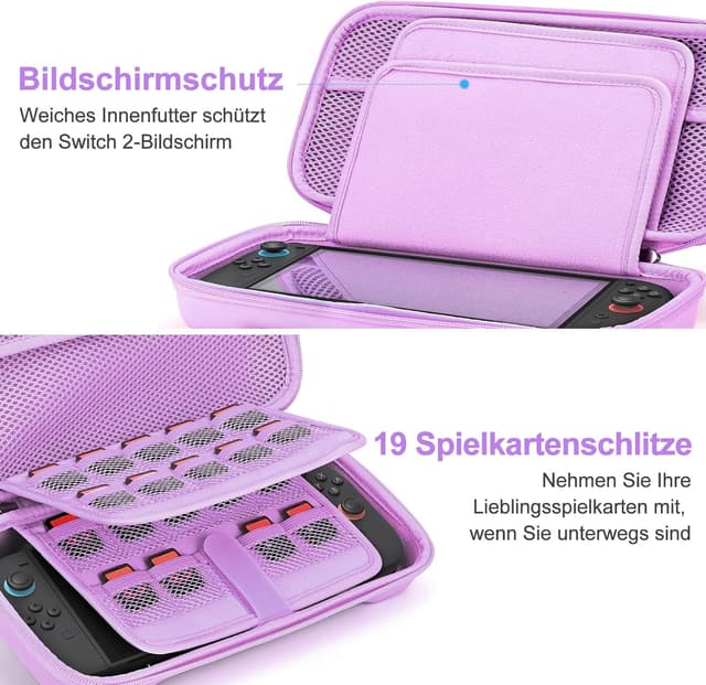 Thumbnail 3 de Younik Switch 2 Tasche 19 Karten