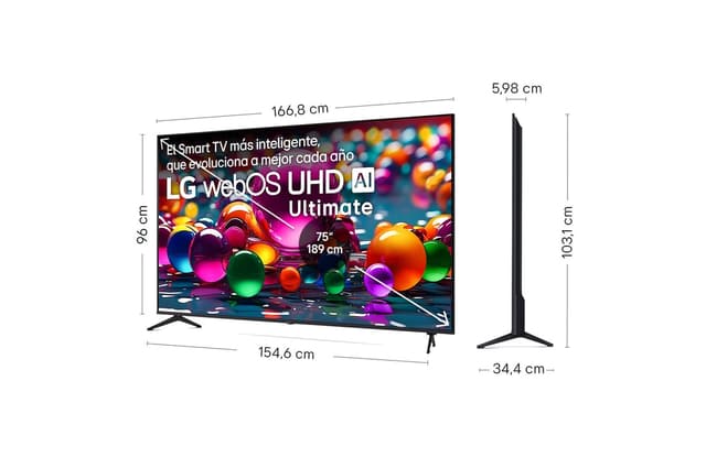 Detalle 2 de LG UA75 Ultimate AI 75" 4K 2025 Smart TV