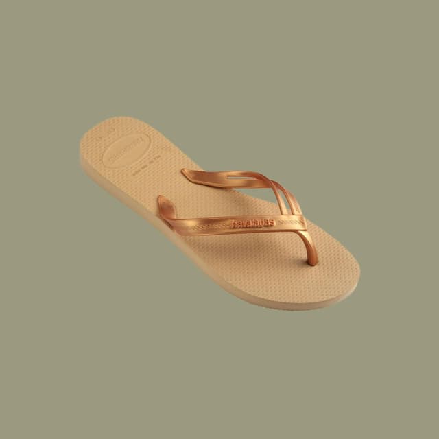 Detalle 2 de Havaianas Elegance infradito da donna con cinturini moda e suola antiscivolo