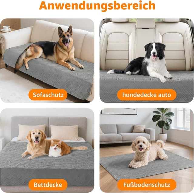 Thumbnail 6 de Wasserdichte PICK FOR LIFE Hundedecke 208x259 cm