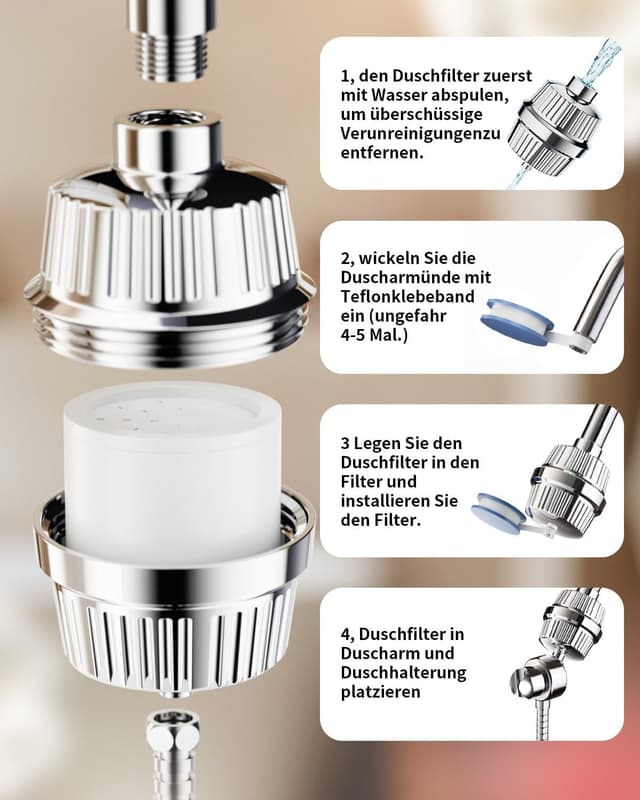 Thumbnail 4 de Cobbe Filtro Doccia 34 Fasi Vitamina C