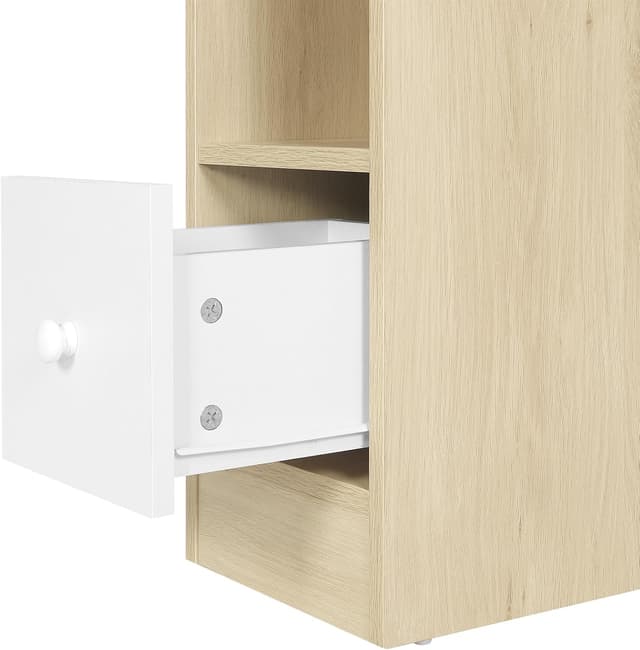 Thumbnail 8 de EUGAD 2X Mesitas de Noche Modernas de Madera 🌙