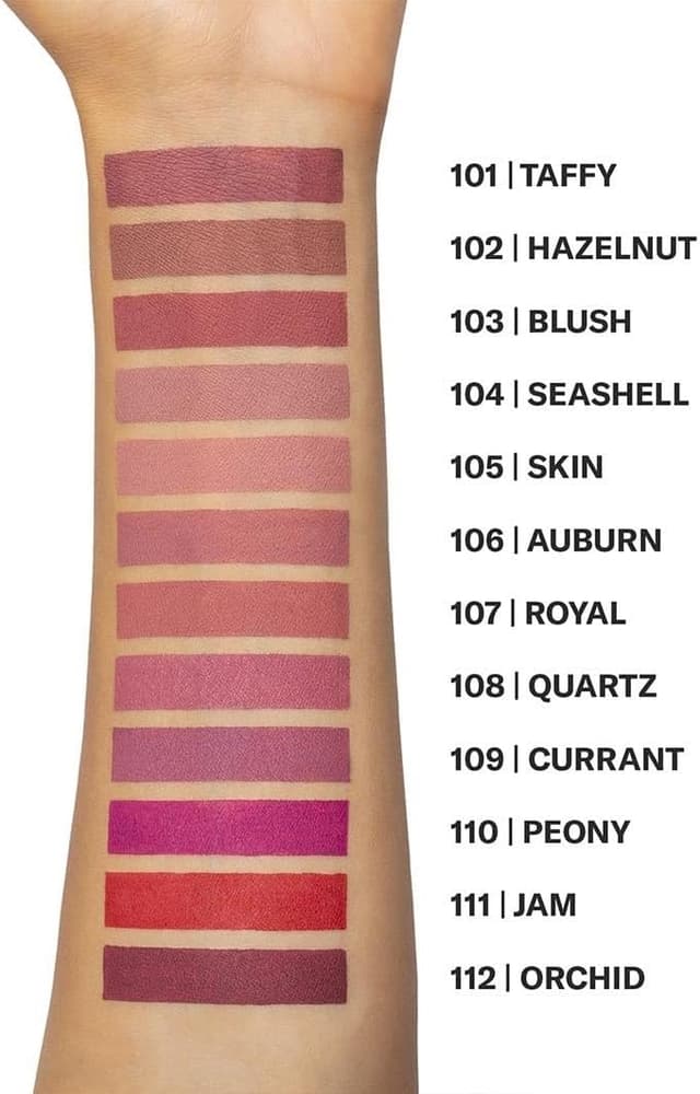 Detalle 1 de Mesauda Rebelips Currant: matita labbra waterproof in plastica temperabile