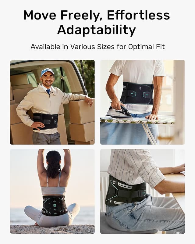 Thumbnail 6 de Rakiie Rückenstützgürtel XL 8-Punkt Rückenstütze