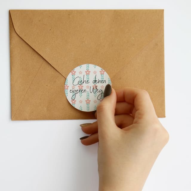 Thumbnail 3 de BIROYAL Sprüche Aufkleber 120 Stk 🎨