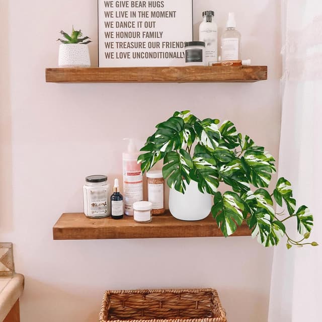 Detalle 2 de Hollyone Künstliche Monstera im Topf 25 cm