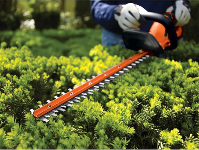 Thumbnail 6 de BLACK+DECKER 20V MAX Cordless Hedge Trimmer (LHT2220) — 22" Steel Blade, Battery & Charger Included