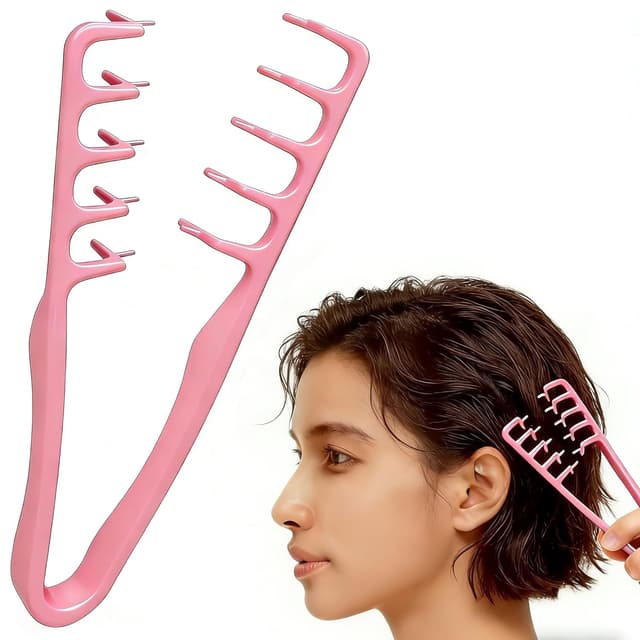 Thumbnail 6 de STRUKURPASTE Lockenkamm Textur Kamm