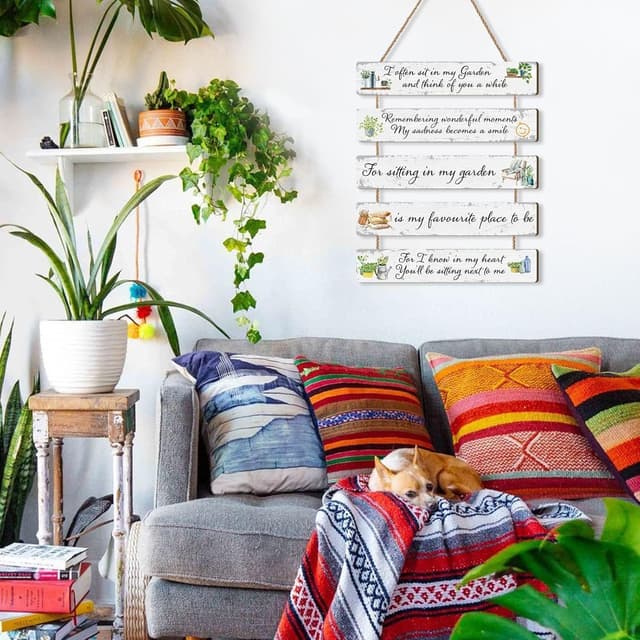 Detalle de HPNIUB Funny Garden Sign 5 pack