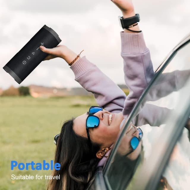 Thumbnail 6 de Vanzon V40 Portable Bluetooth Speaker (IPX7, 24W Stereo Sound, 24H Playtime, TWS Pairing)