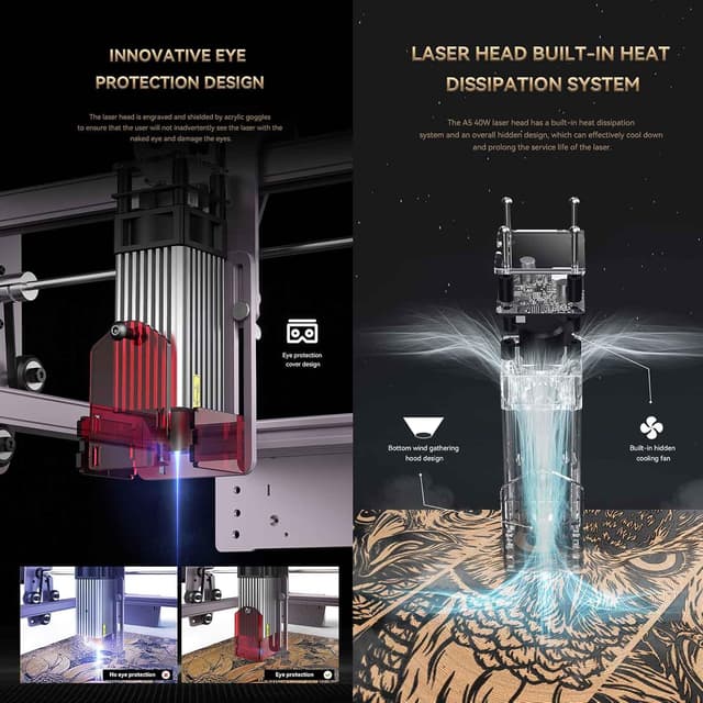 Thumbnail 2 de ATOMSTACK A-5 5W Graveur laser