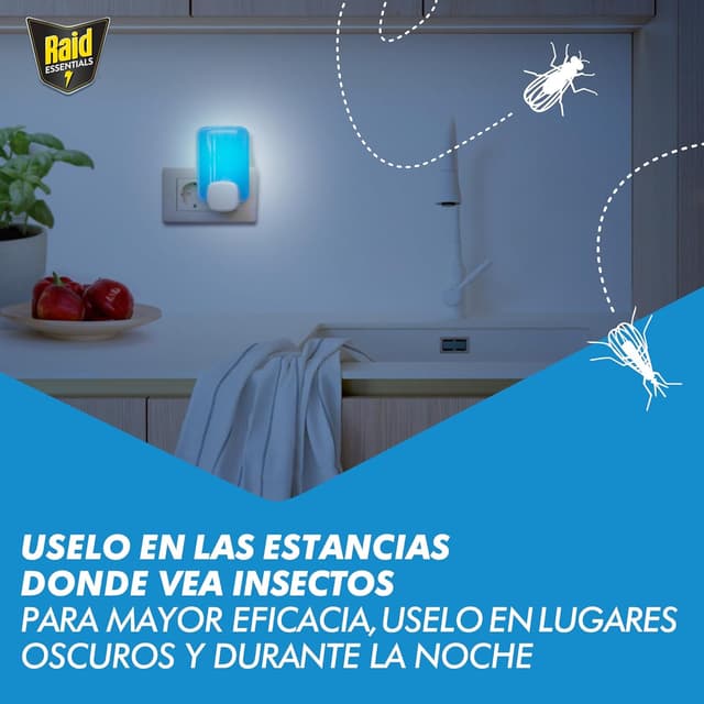 Thumbnail 4 de Raid Essentials Trampa LED Antimoscas 1 aparato