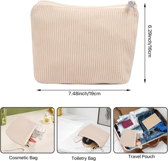 Thumbnail 5 de homchen Corduroy Tote Bag waterproof large capacity