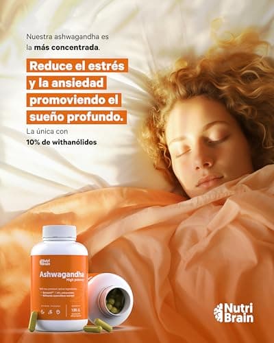 Detalle 2 de NUTRIBRAIN Ashwagandha Alta Potencia 120 cápsulas