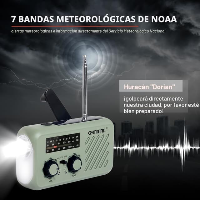 Thumbnail 6 de Radio de Emergencia Portátil 2000mAh