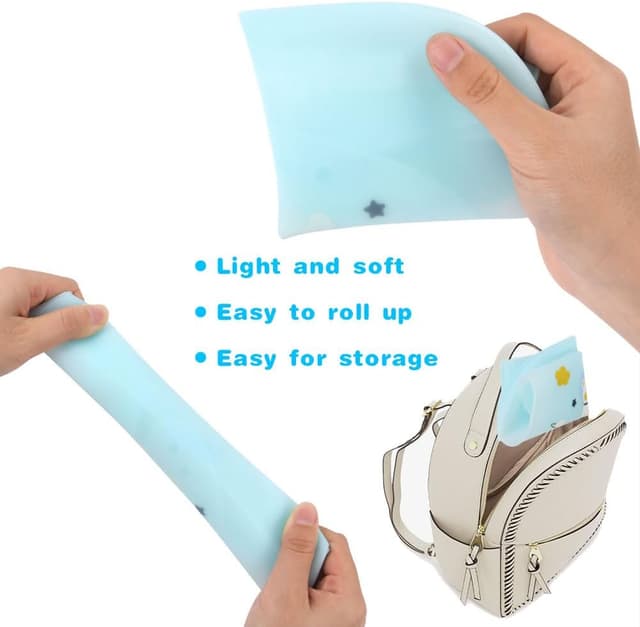 Detalle 2 de Vicloon Bavaglini in Silicone 2 pezzi